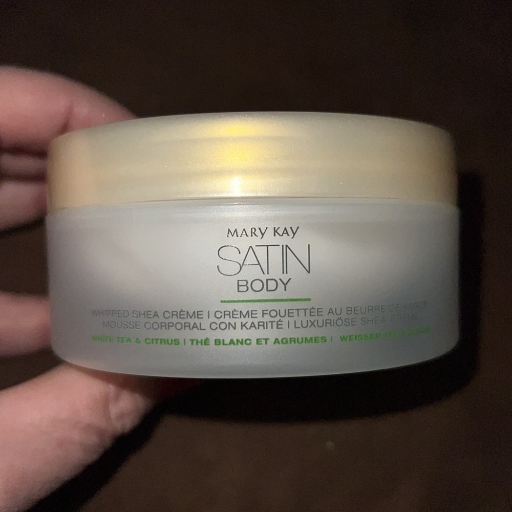 NIB Mary Kay Satin Body Whipped Shea Crème White Tea & Citrus - Picture 6 of 7